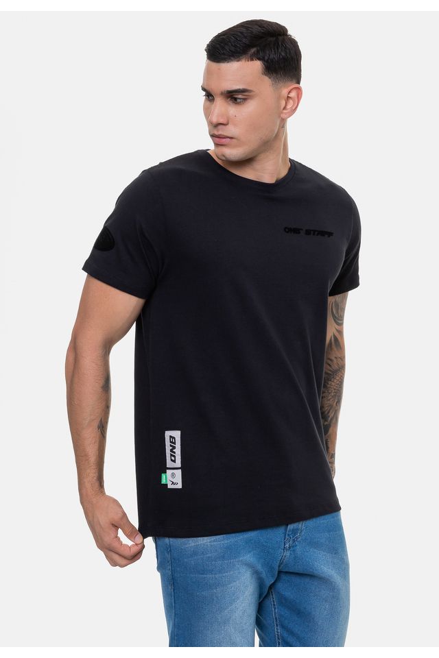Camiseta-Onbongo-Masculina-Staff-Preta