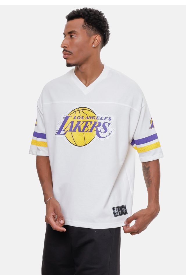 Camiseta-NBA-Oversize-Especial-Los-Angeles-Lakers-Off-White