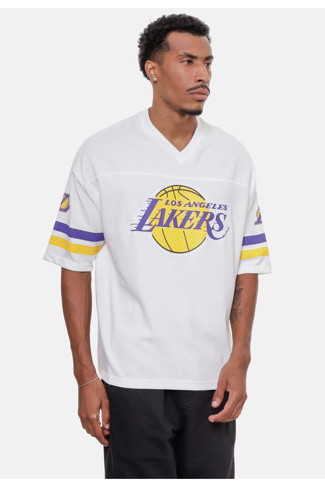 Camiseta-NBA-Oversize-Especial-Los-Angeles-Lakers-Off-White