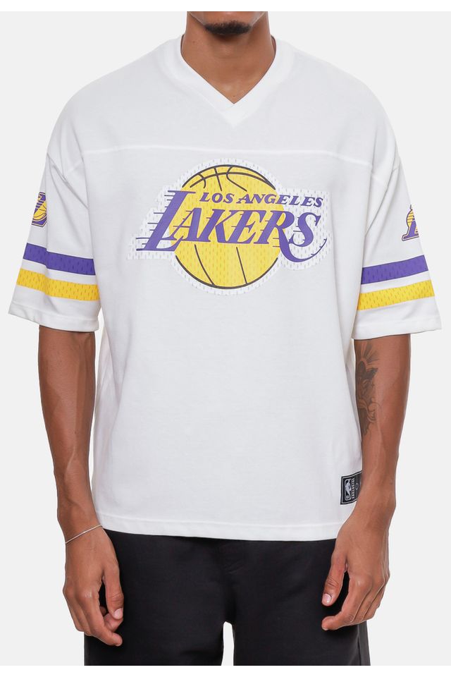 Camiseta-NBA-Oversize-Especial-Los-Angeles-Lakers-Off-White