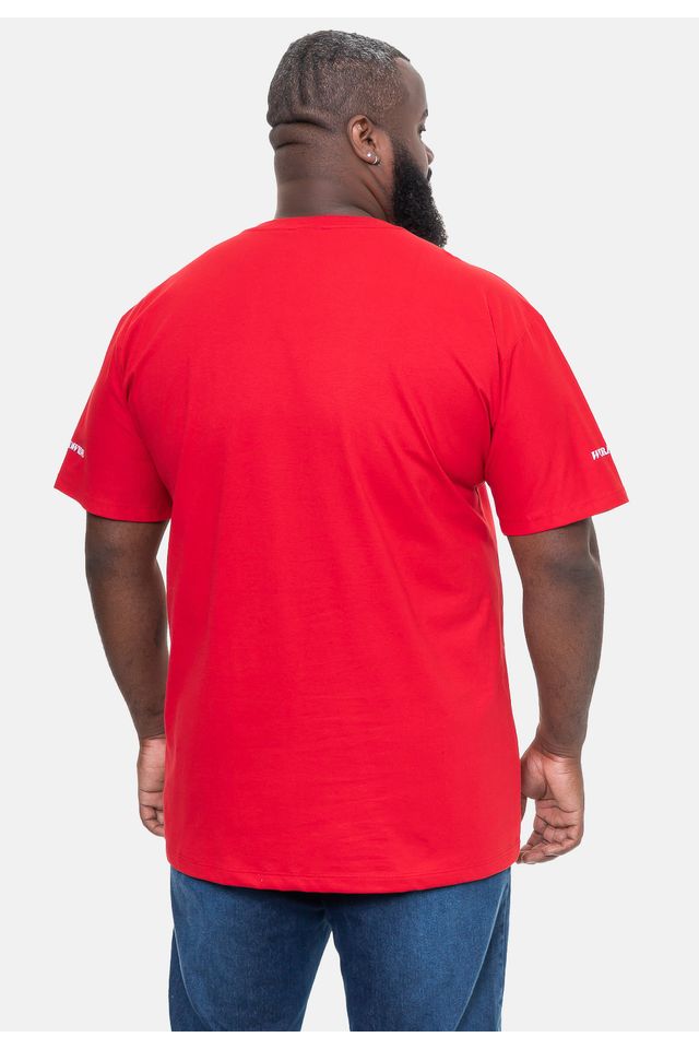 Camiseta-Onbongo-Estampada-Vermelha