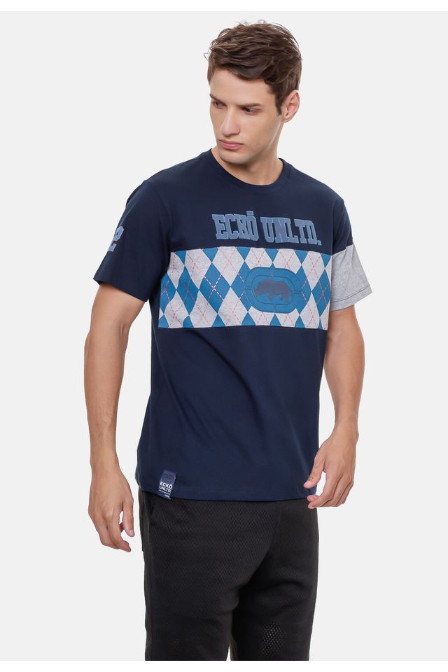 Camiseta-Ecko-Especial-Azul-Marinho