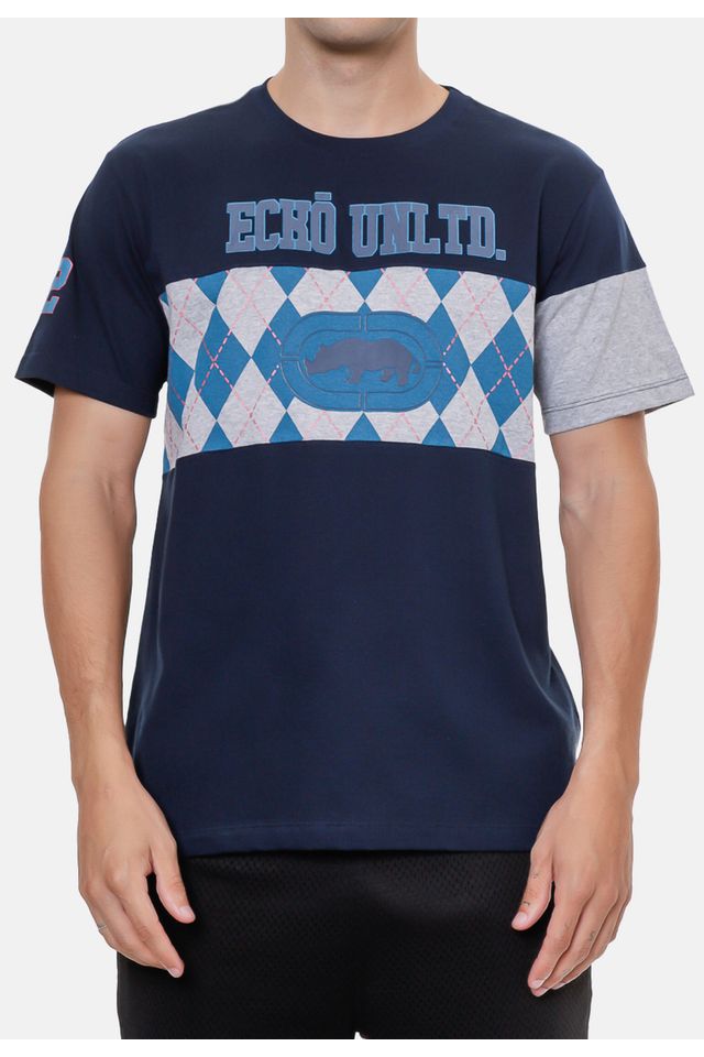 Camiseta-Ecko-Especial-Azul-Marinho