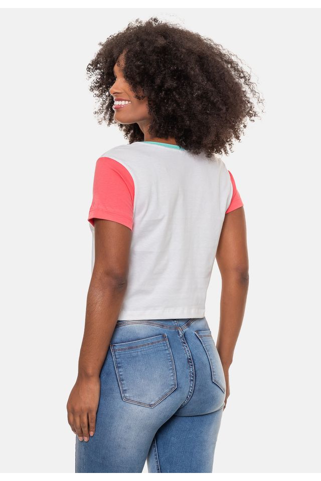 Camiseta-Ecko-Cropped-Branca
