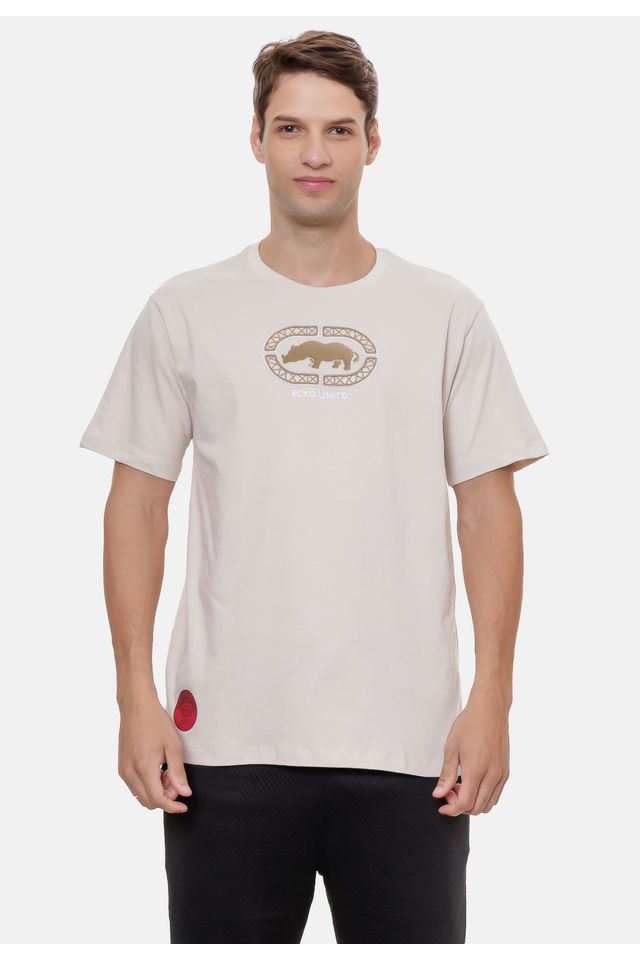 Camiseta-Ecko-Especial-Areia Camiseta-Ecko-Especial-Areia