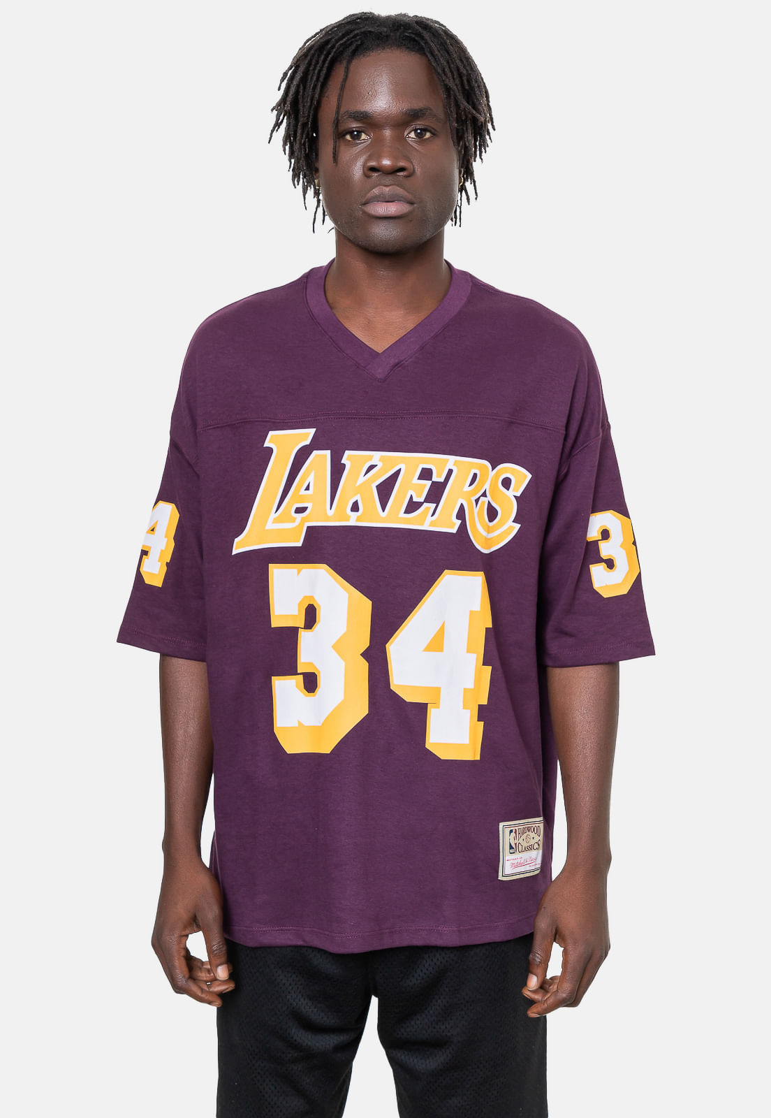 LAKERS ウォーミングアップシャツ　3XL Camiseta-Mitchell---Ness-