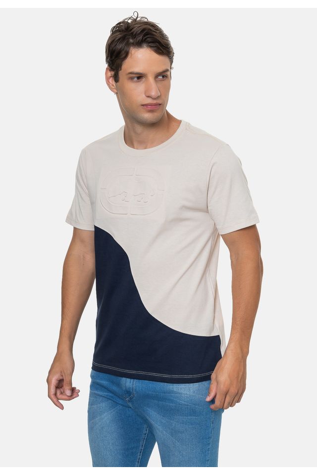 Camiseta-Ecko-Especial-Bege