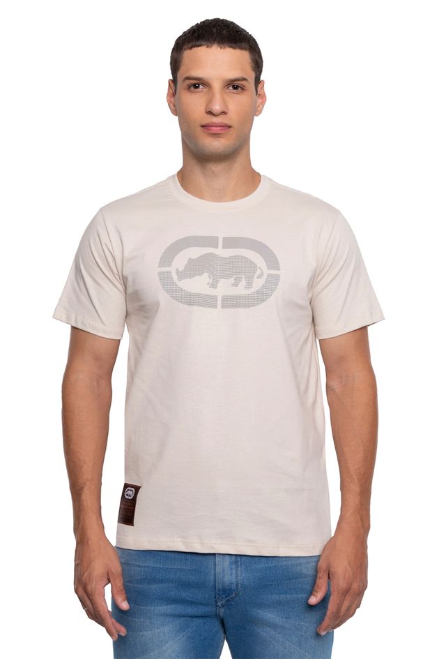 Camiseta-Ecko-Estampada-Areia Camiseta-Ecko-Estampada-Areia