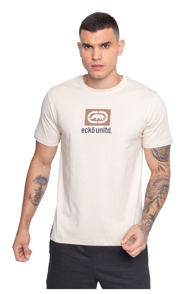 Camiseta-Ecko-Estampada-Areia