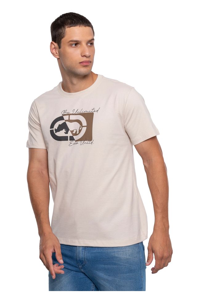 Camiseta-Ecko-Estampada-Areia