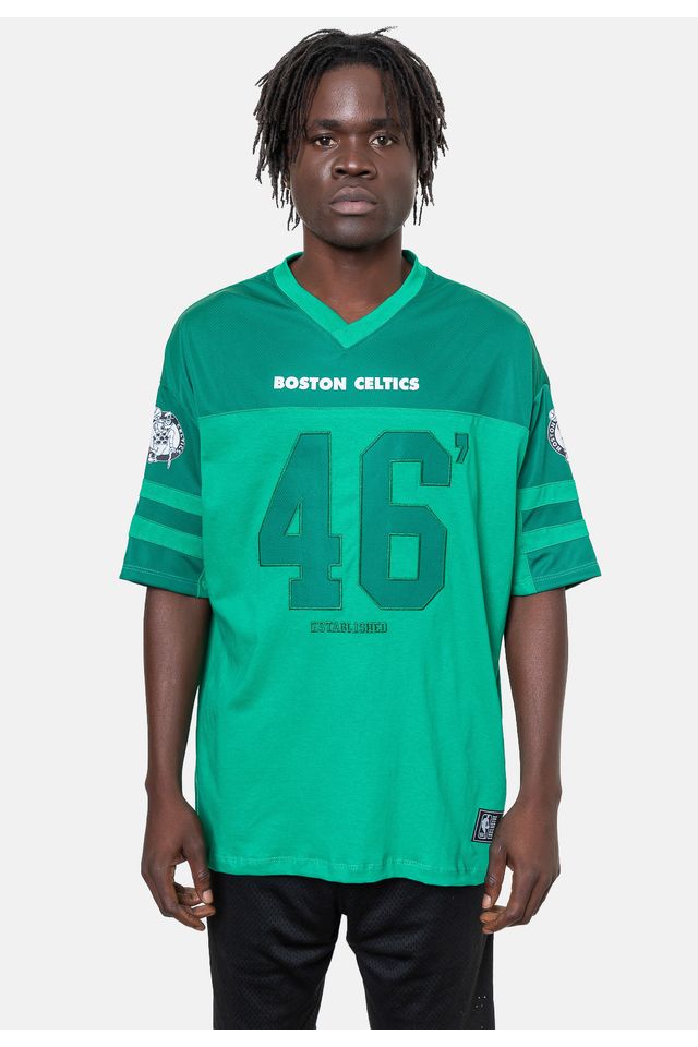 Camiseta-NBA-Oversize-Boston-Celtics-Verde