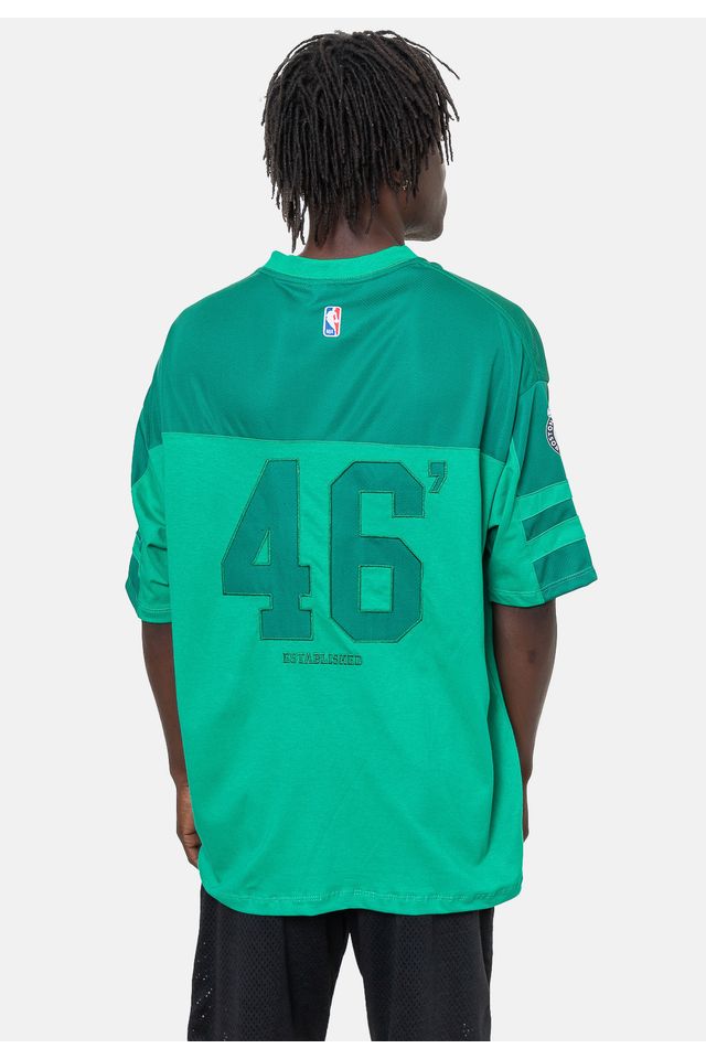 Camiseta-NBA-Oversize-Boston-Celtics-Verde