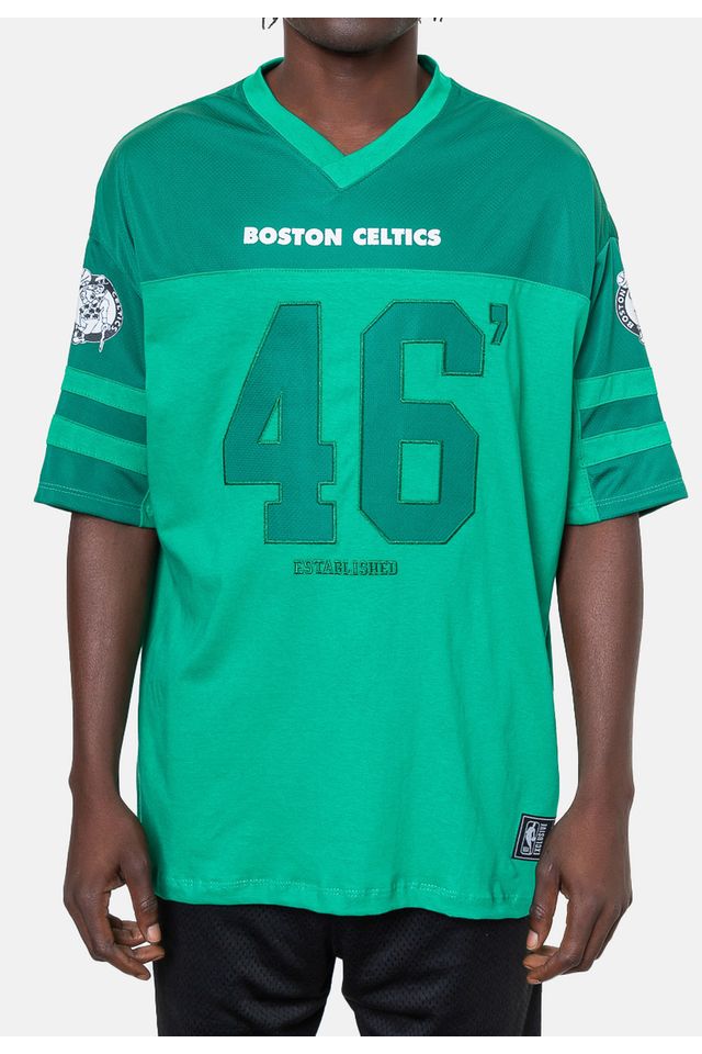 Camiseta-NBA-Oversize-Boston-Celtics-Verde