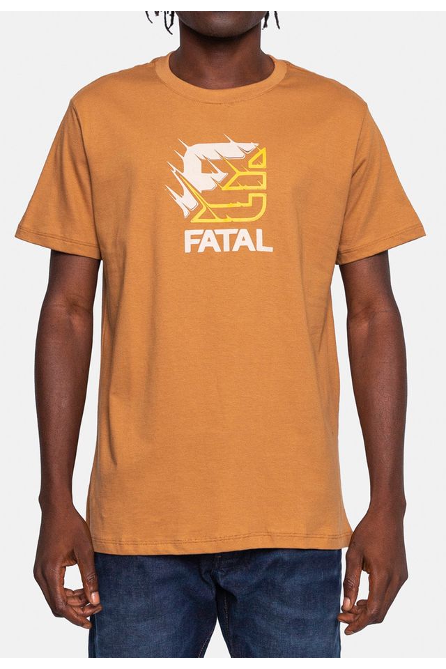 Camiseta-Fatal-Estampada-Marrom