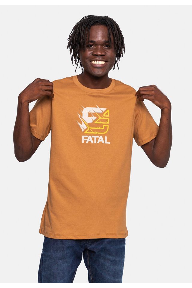 Camiseta-Fatal-Estampada-Marrom