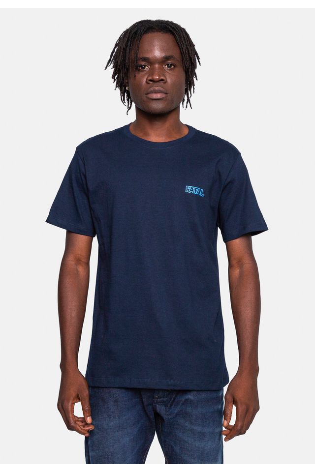 Camiseta-Fatal-Estampada-Azul-Marinho