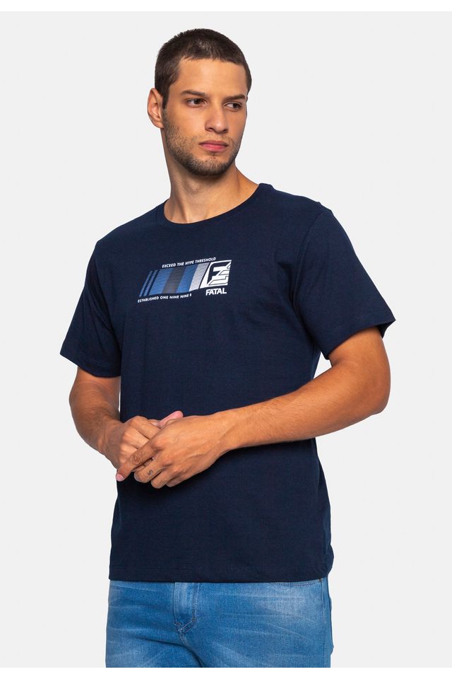 Camiseta-Fatal-Estampada-Azul-Marinho