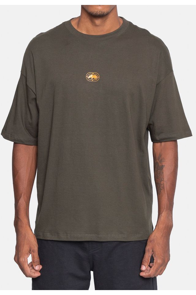 Camiseta-Ecko-Oversize-Verde
