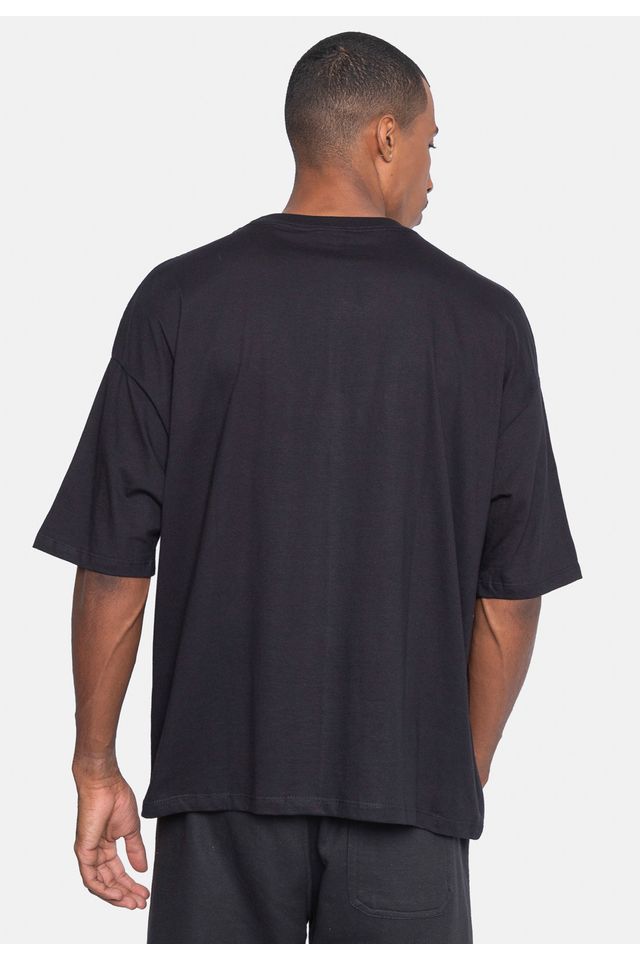 Camiseta-Ecko-Oversize-Preta