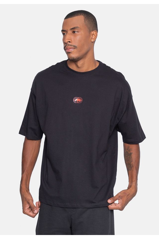 Camiseta-Ecko-Oversize-Preta
