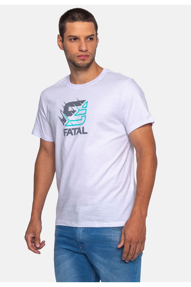 Camiseta-Fatal-Estampada-Branca