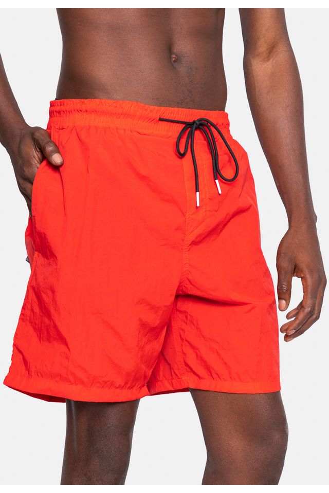 Shorts-Ecko-Sintetico-Vermelha