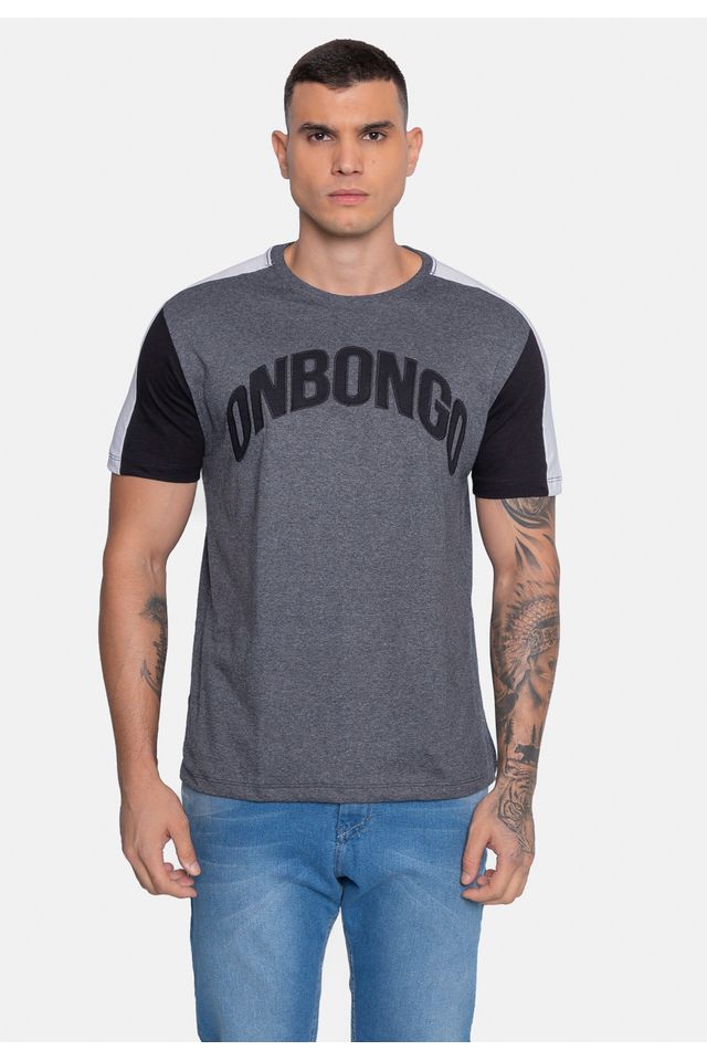 Camiseta-Onbongo-Especial-Grafite Camiseta-Onbongo-Especial-Grafite