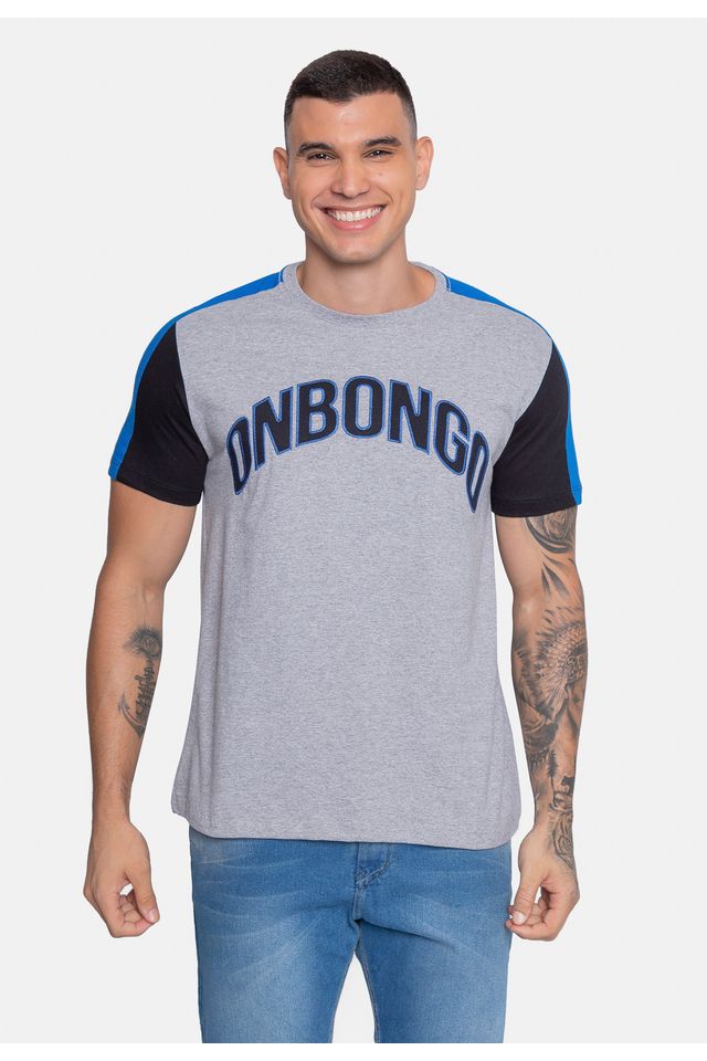 Camiseta-Onbongo-Especial-Cinza