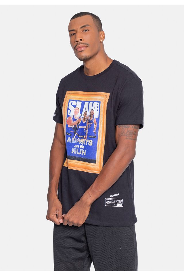 Camiseta-Mitchell---Ness-Especial-Golden-State-Warriors-Preta