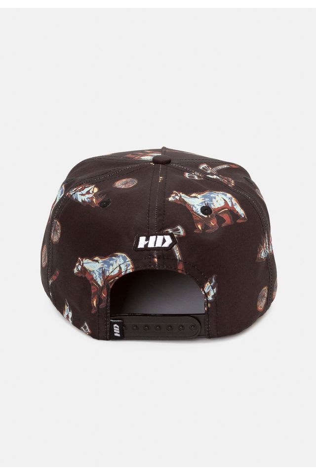 Bone-HD-Aba-Reta-Snapback-Preto