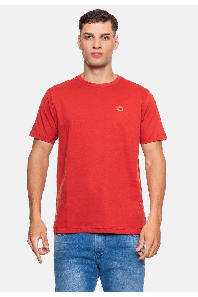Camiseta-HD-Masculina-Cortica-Vermelha-Tijolo