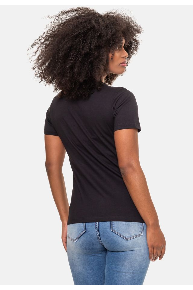 Camiseta-Ecko-Estampada-Preta
