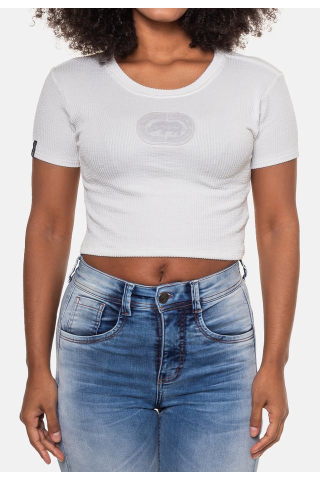 Camiseta-Ecko-Cropped-Off-White