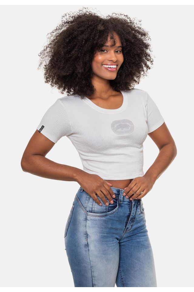 Camiseta-Ecko-Cropped-Off-White