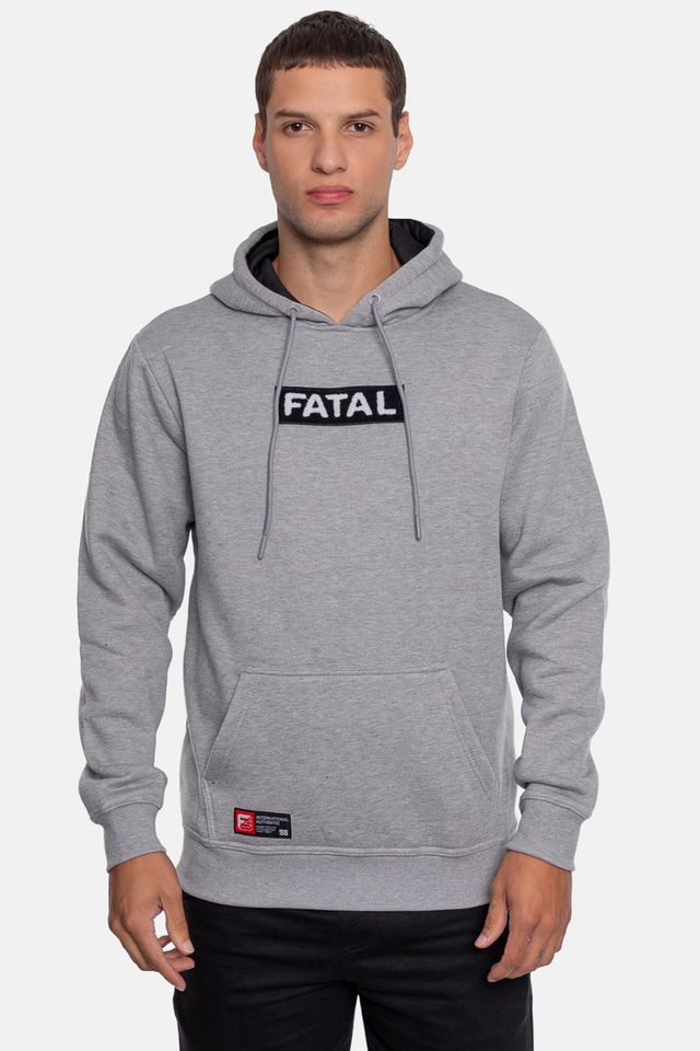 Moletom-Fatal-Canguru-Fechado-Cinza-Mescla