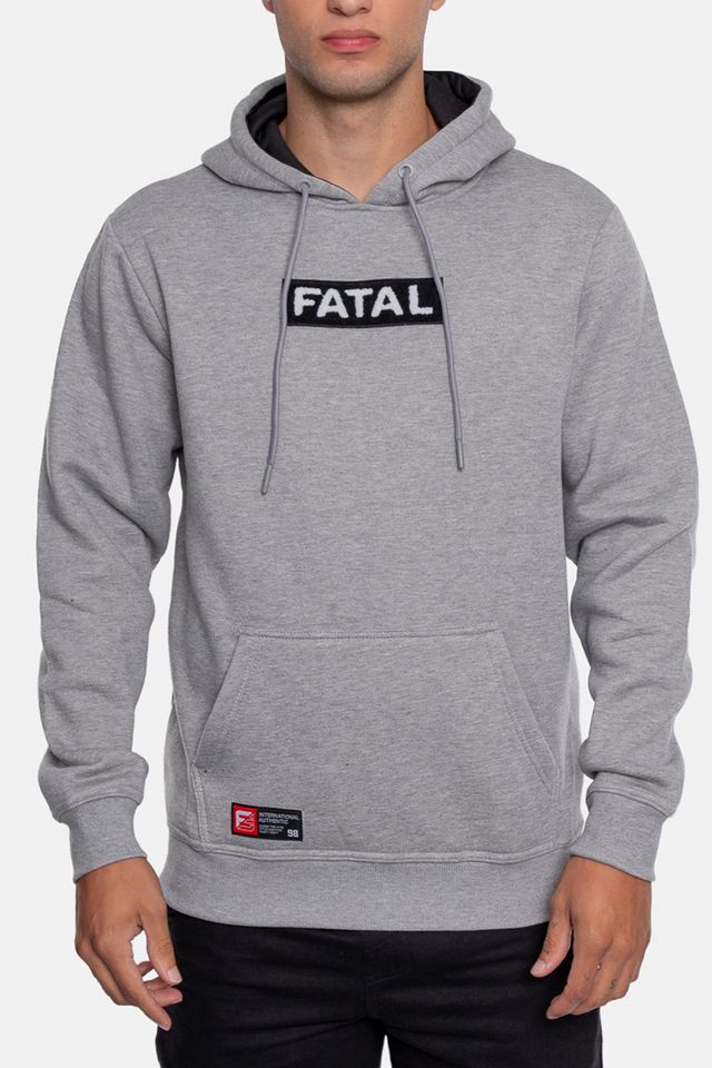 Moletom-Fatal-Canguru-Fechado-Cinza-Mescla
