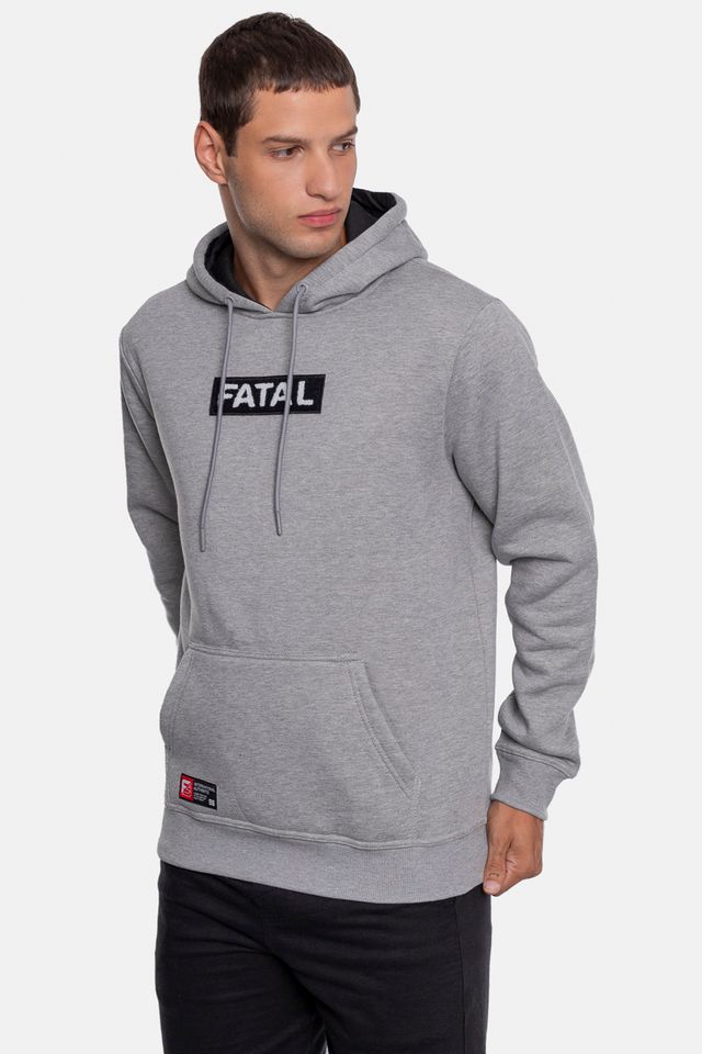 Moletom-Fatal-Canguru-Fechado-Cinza-Mescla