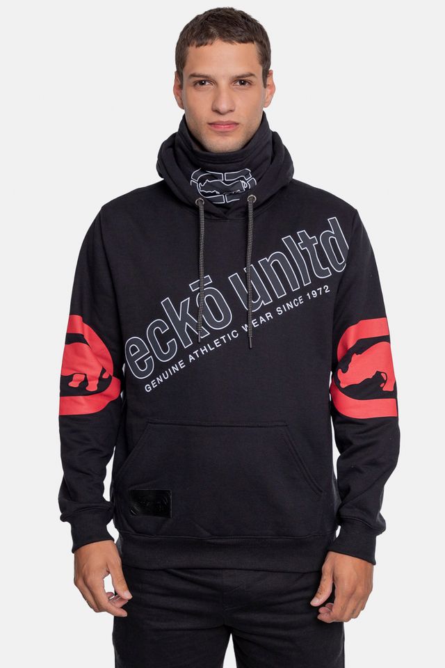 Moletom-Ecko-Canguru-Fechado-Preta