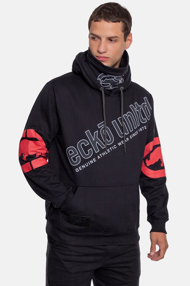 Moletom-Ecko-Canguru-Fechado-Preta
