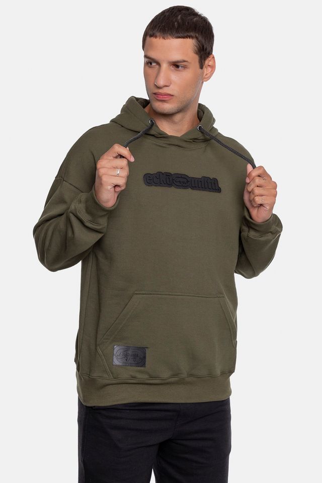 Moletom-Ecko-Canguru-Fechado-Verde