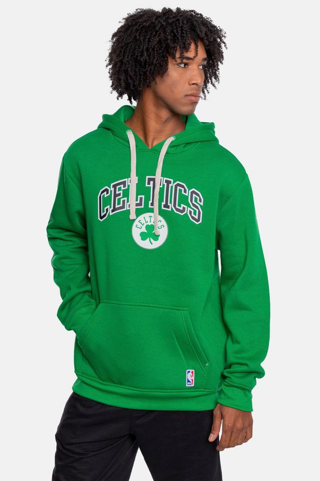 Moletom-NBA-Canguru-Fechado-Boston-Celtics-Verde