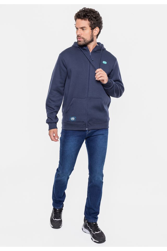 Moletom-Ecko-Fashion-Basic-Aberto-Azul-Marinho