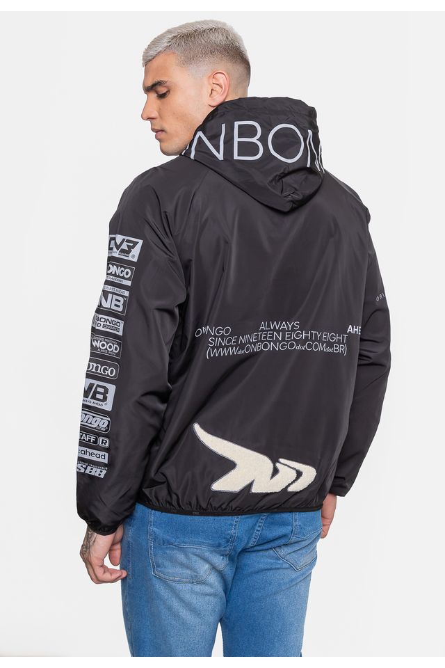 Jaqueta Onbongo Pesada Preta OnbongoBr