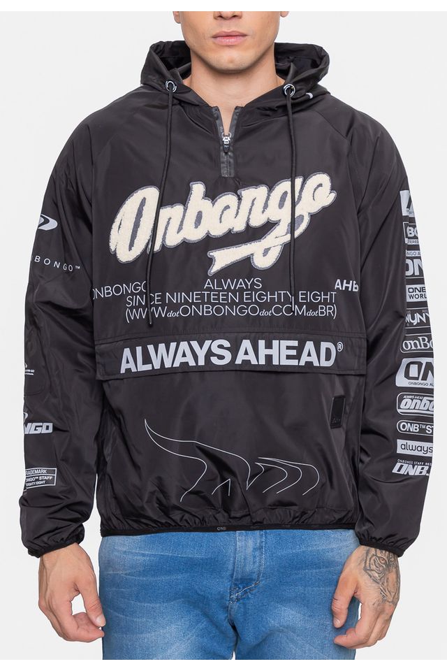 Jaqueta Onbongo Pesada Preta OnbongoBr