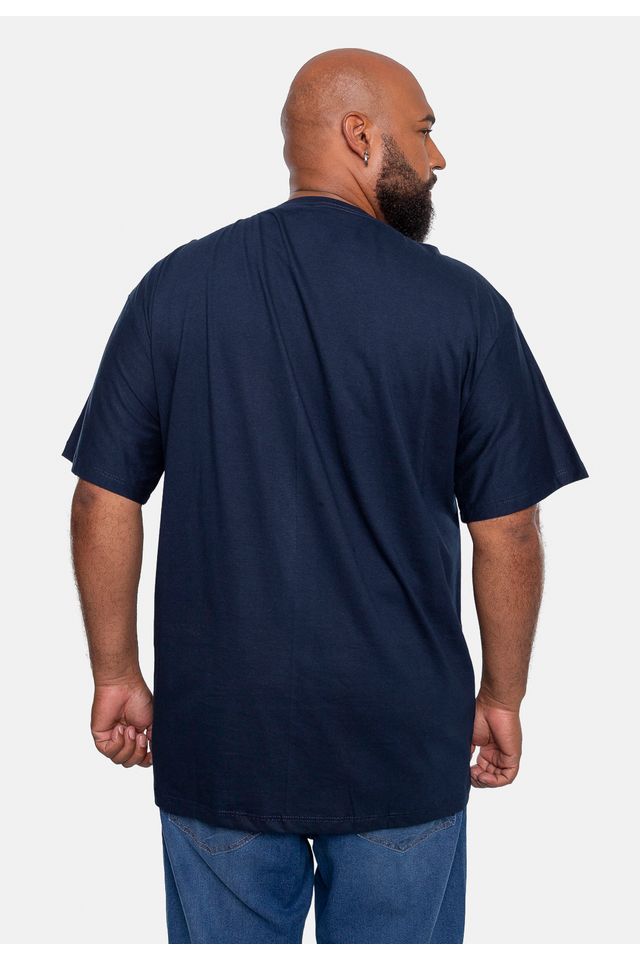 Camiseta-HD-Estampada-Plus-Size-Azul-Marinho