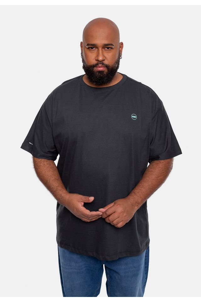 Camiseta-HD-Estampada-Plus-Size-Grafite Camiseta-HD-Estampada-Plus-Size-Grafite
