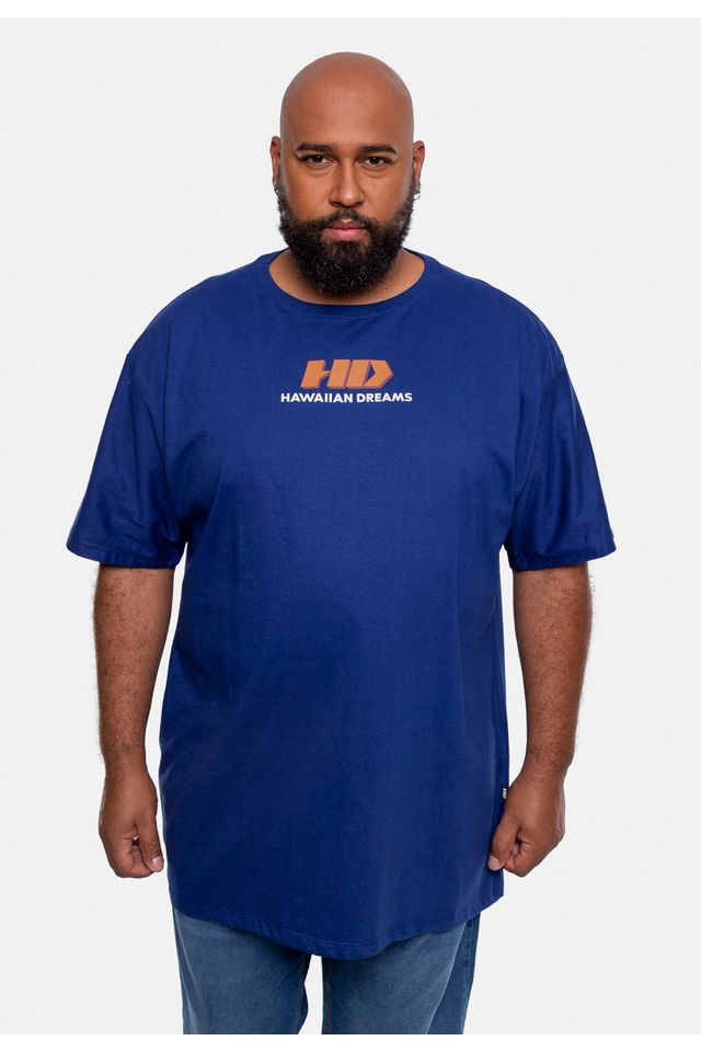 Camiseta-HD-Estampada-Plus-Size-Azul