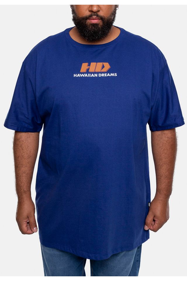 Camiseta-HD-Estampada-Plus-Size-Azul