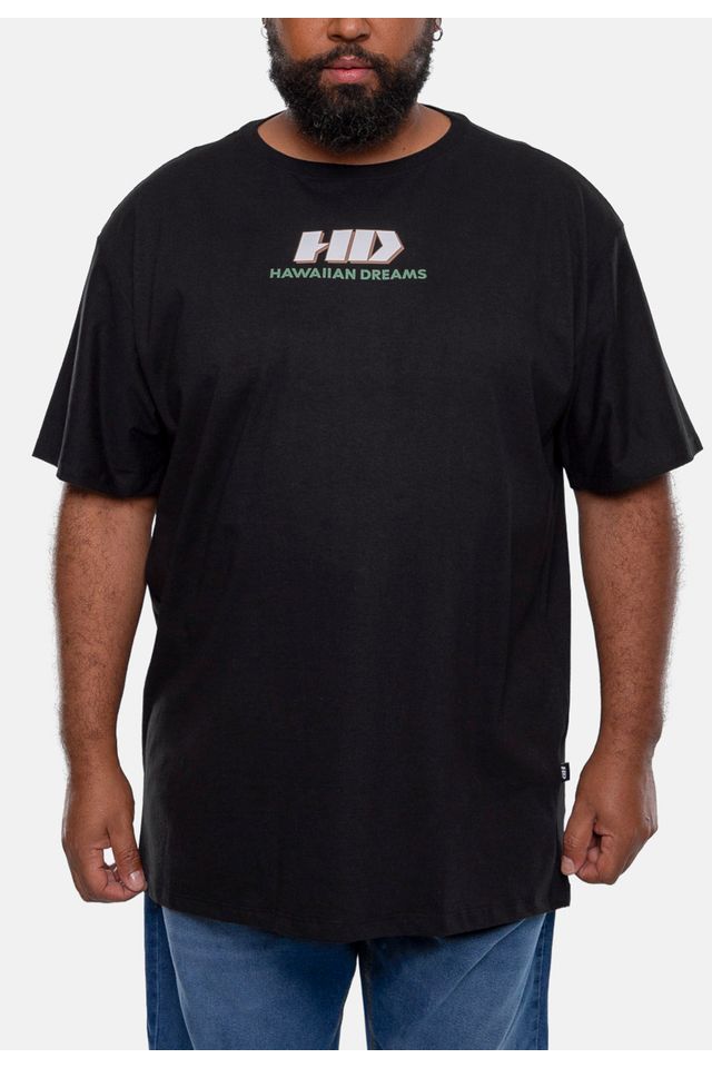 Camiseta-HD-Estampada-Plus-Size-Preta