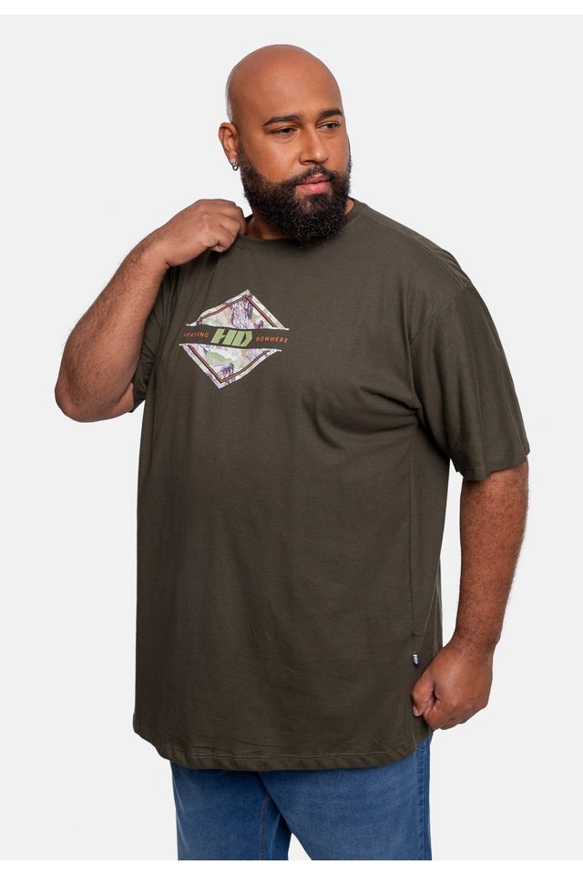 Camiseta-HD-Estampada-Plus-Size-Verde